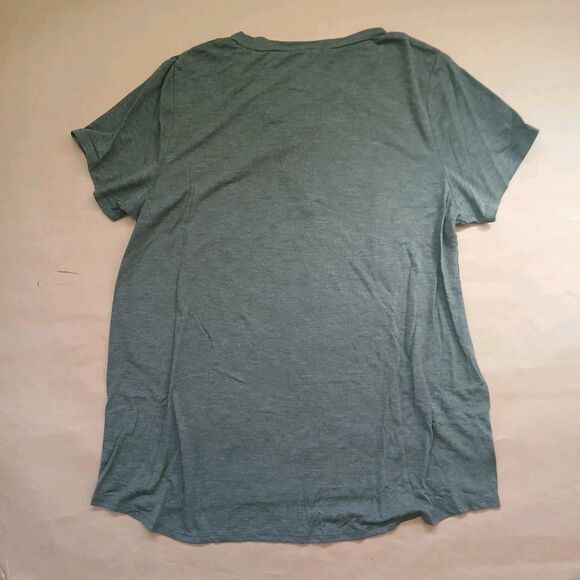 Womens Give A Hoot Don't Polute Woodsy Owl T-shirt XXL Heather Green Jerry Leigh - Picture 3 of 7